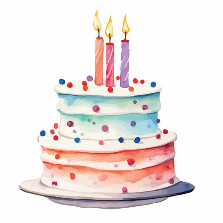 Web Birthday Cake